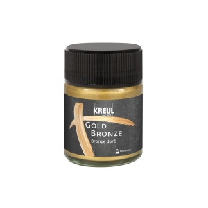 Vopsea efect metalic Bronze Kreul, 50 ml - Img 1