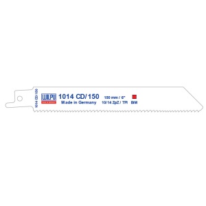 1014 CD/150 Panza Bi-Metal pentru fierastrau sabie pentru paleti / 5 bucati, DIM 150 x 19 x 1.27 mm