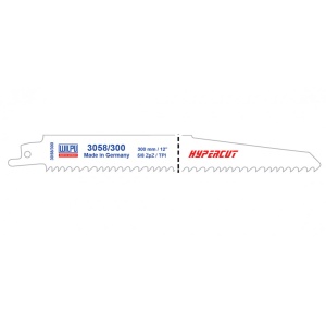 3058/300 Panza Bi-Metal pentru fierastrau sabie pentru demolari / 3 bucati, DIM 300 x 22 x 1.57 mm
