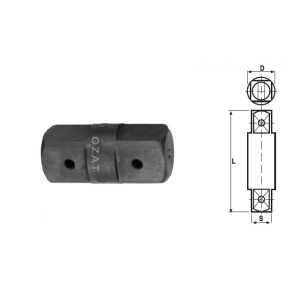 Adaptor OZAT de impact tata-tata 5/8", PATRAT 5/8"