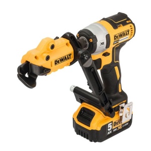 Adaptor pentru taiere tabla DeWalt DT70620 pentru masini de insurubat cu impact 1/4 - Img 3