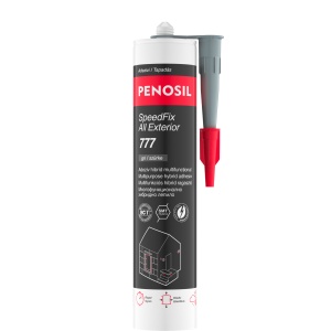 Adeziv hibrid multifuncțional PENOSIL SpeedFix All Exterior 777, gri, 280ml