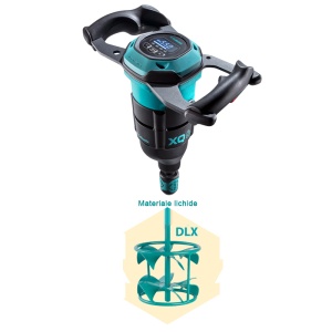 Amestecator Collomix XQ6 HF, 8 viteze, 1750 W, cu o paleta pentru materiale lichide, vascoase DLX152HF - Img 1