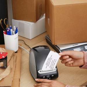 Aparat etichetare DYMO LabelWriter 550 Turbo senzor recunoastere eticheta aparat de etichetat viteza printare 71 etich min priza EU 2112723 - Img 2