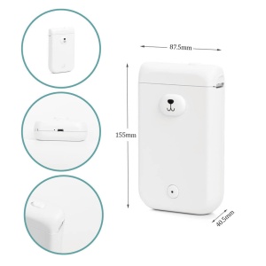Aparat etichetat D30S Mini Polar Bear, imprimanta termica portabila, bluetooth, acumulator Li-Ion 1000 mAh - Img 3