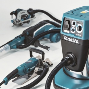 Aspirator Makita 22L cu aspirare umeda si uscata clasa de absorbtie M - Img 2