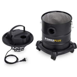 Aspirator pentru cenusa Powerplus POWX308, 1200 W, 20 l, recipient din metal - Img 7