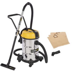 Aspirator umed/uscatPowerplus POWX3240, 1200 W, 30 l, recipient inox - Img 4