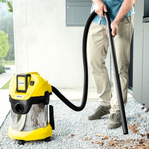 Aspirator uscat/umed Karcher WD 3 Battery Premium Set, fara fir (inclusiv baterie si incarcator) - Img 5