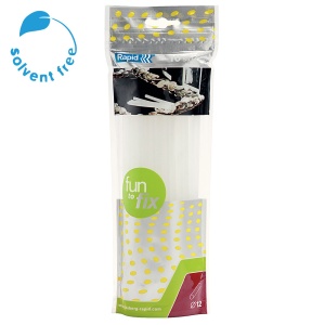 Baton silicon Rapid Fun to Fix transparent, Universal, O12mm x 190mm, baza EVA, 10 buc punga 23499500 - Img 2