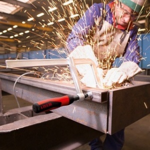 BESSEY Menghină GZ-2K din oțel, cu șurub, Deschidere: 400 mm - Img 3