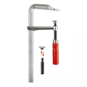 BESSEY Menghină GZ din oțel, cu șurub, Deschidere 250 mm - Img 4