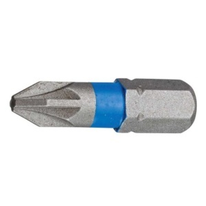 Bit hexagonal ASW 1/4” DIN/ISO 1173 – Forma C 6,3 – Profil Pozidriv DIN 5260, ISO 8764 PZ 3×25