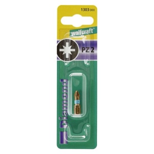 Bit PZ2 Wolfcraft 1303000, lungime 25 mm - Img 3