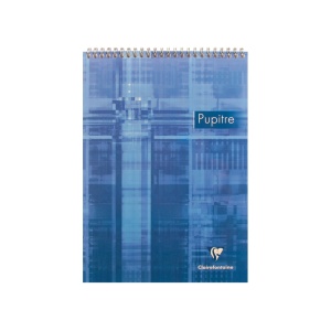 Blocnotes A4, spirală, 80 file, Clairefontaine Pupitre - Img 1