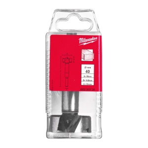 Burghie Forstner Milwaukee (Lungime totală (mm): 90, Tijă prindere: 9.5 mm round shank, Ø (mm): 40) - Img 2