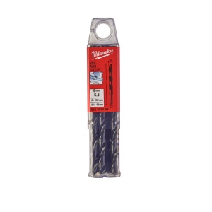 Burghie HSS Roluite pentru metal - DIN 338 - Milwaukee Ø 6.5x63x101 mm - set 10 buc - Img 2