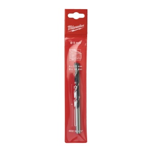 Burghie pentru lemn cu vârf de centrare - DIN 7487 E Milwaukee (Lungime totală (mm): 125, Ø (mm): 9, Tijă prindere: 9 mm tijă cilindrică) - Img 2