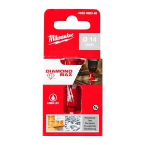 Burghiu ceramică MILWAUKEE Diamond Max 14mm - Img 2