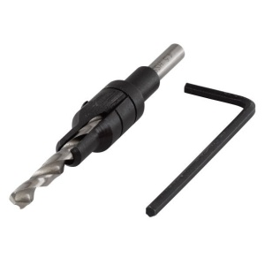 Burghiu pentru gaurire preliminara cu zencuitor Wolfcraft 2511000, D 4.5 - 11 mm, burghiu D 4.5 mm - Img 1