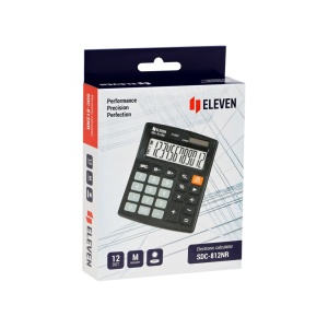 Calculator de birou 12 digiți, 124 x 102 x 25 mm, Eleven SDC-812NR - Img 6