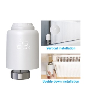 Cap termostatic WiFi Tellur Smart, RVSH1, LED, Alb - Img 6