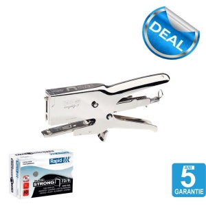Capsator Cleste Rapid HD31 si o cutie de capse Rapid 73 8, Super Strong 5000 buc cutie - Img 2