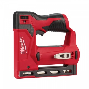 Capsator cu acumulator Milwaukee M12 BST-0, capse 6-14 mm, livrat fara acumulator