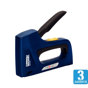 Capsator tacker Rapid ALU753E Dual, reglare forta capsare, corp aluminiu, grip cauciuc, capse 53 6-14 mm, cuie 8 15, 3 ani garantie, 25120801 - Img 2