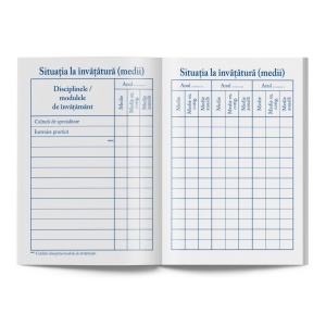 Carnet de elev pentru școala profesională - Img 4