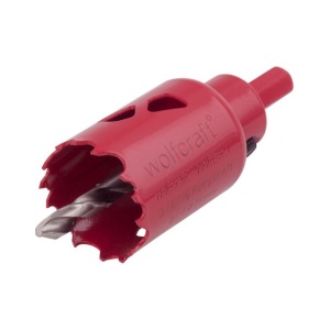 Carota bimetal Wolfcraft 5467000, diametru D 35 mm, adancime de taiere 40 mm - Img 3