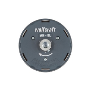 Carota de taiere reglabila pentru instalatii electrice Wolfcraft 5983000, D35, 65, 68, 74, 76, 83 mm adancime taiere 30 mm, tija triunghiulara D 8.5 mm - Img 2
