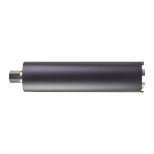 Carotă diamantată gaurire uscata cu sistem de extragere a prafului DCHXL 117 mm 1 ¼″ UNC - Img 1