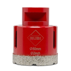 Carota diamantata pt. portelan, placi ceramice DryGres 50mm - RUBI-4914