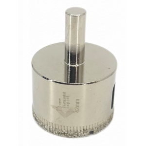 Carota diamantata WETDrill 42mm - gaurire cu apa pt. portelan, faianta, gresie etc. - Profesional Standard. - DXDY.WETDrill.42 - Img 1