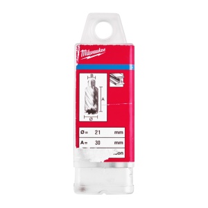 Carote HSS 30 mm Milwaukee (Ø (mm): 21, Lungime totală (mm): 30) - Img 2