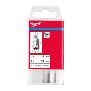 Carote HSS 30 mm Milwaukee (Ø (mm): 36, Lungime totală (mm): 30) - Img 2