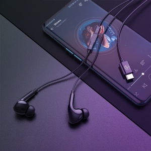 Căști in-ear cu fir Tellur Attune, Type-C, negru - Img 3