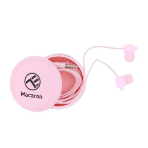 Căști in-ear Tellur Macaron, Roz