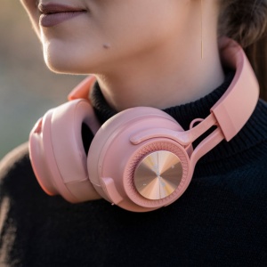 Căști Over-ear Bluetooth Tellur Feel, roz - Img 8