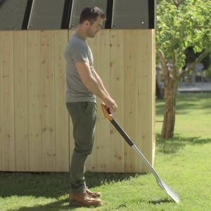 Cazma pentru plantat si bordurat, tip Xact™ - L, Fiskars - Img 4