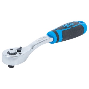 Cheie cu clichet reversibila 1/4", dantura fina, BGS