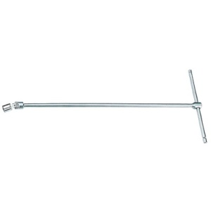 Cheie tubulara articulata Unior cu maner in T 7mm