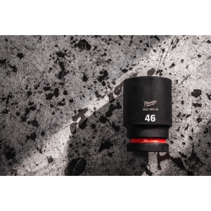 Cheie tubulară de impact MILWAUKEE ShW 1", lungă - 46mm L100mm - Img 3