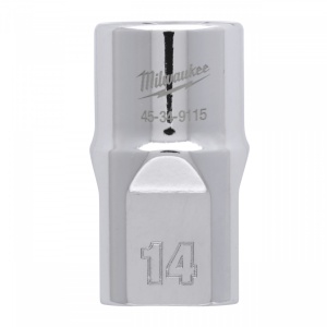 Cheie tubulară Milwaukee 1/2, sistem metric, 14mm, scurtă