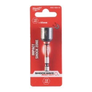 Cheie tubulara Milwaukee cu prindere de 1/4", 12x65mm - Img 3