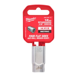 Cheie tubulara scurta in 12 puncte Milwaukee 1/2", 12mm - Img 2