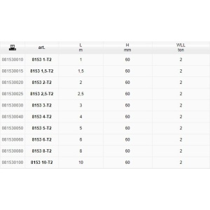 Chinga de ridicare 3 m, 2t - Img 3