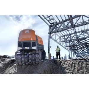 Cilindru compactor articulat cu șenile Husqvarna LP 9505 Kubota 850mm, 72 N, 1680 kg - Img 5