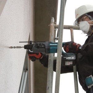 Ciocan rotopercutor Makita LXT 18 V, SDS-PLUS, 1,9 J, cu 2 acumulatori 18V 3.0Ah - Img 2